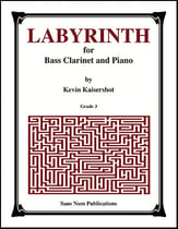 Labyrinth Bass Clarinet and Piano cover